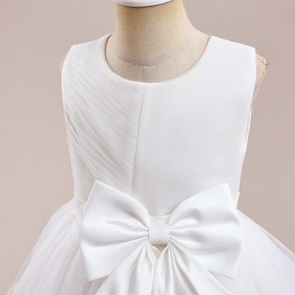 Mesh Bow Sequins Sleeveless Maxi Dresses - image 25