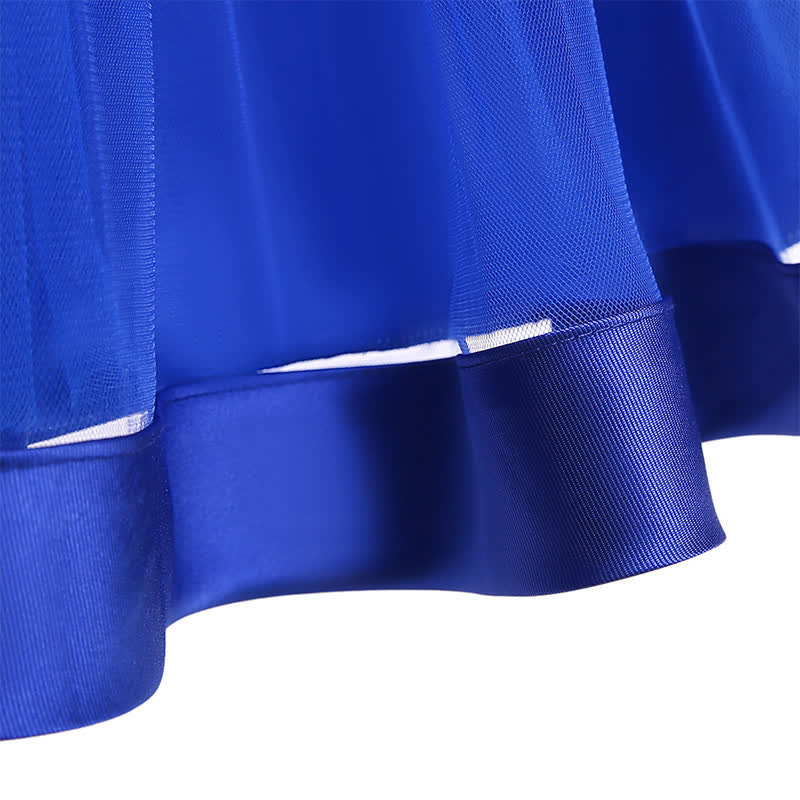 Mesh Bow Pearl Floral-embroidered Sleeveless Maxi Dresses - image 15