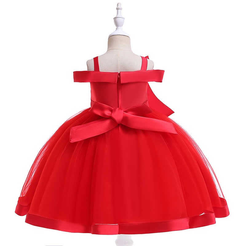 Mesh Bow Pearl Floral-embroidered Sleeveless Maxi Dresses - image 19