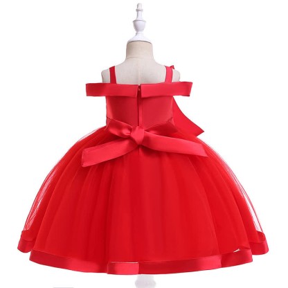 Mesh Bow Pearl Floral-embroidered Sleeveless Maxi Dresses - image 19