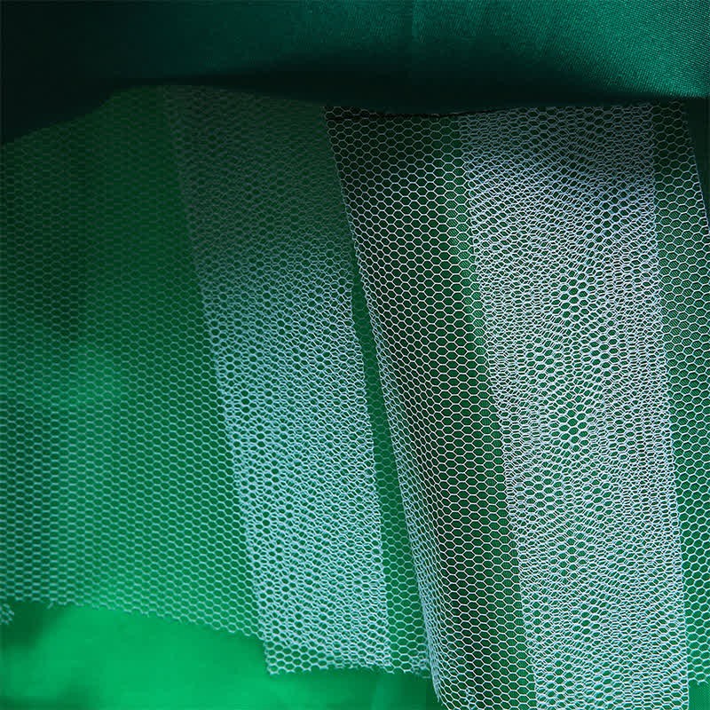 Mesh Bow Pearl Floral-embroidered Sleeveless Maxi Dresses - image 48