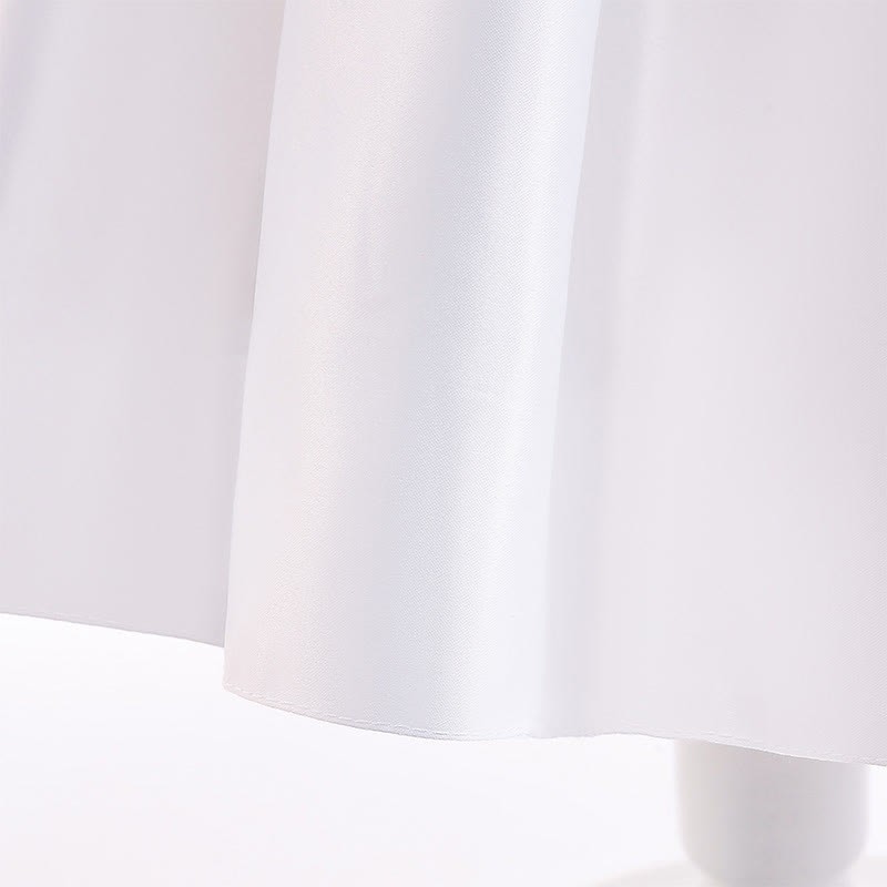 Satin Split Joint Short Sleeve Maxi Dresses - image 24
