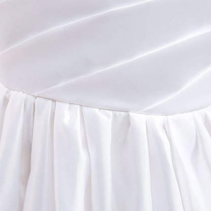 Satin Split Joint Short Sleeve Maxi Dresses - image 22