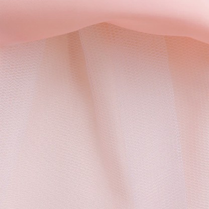 Satin & Mesh Rosette Sleeveless Mid-long Dresses - image 43