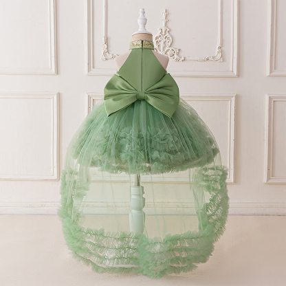 Mesh Bow Sequins Sleeveless Maxi Dresses - image 31