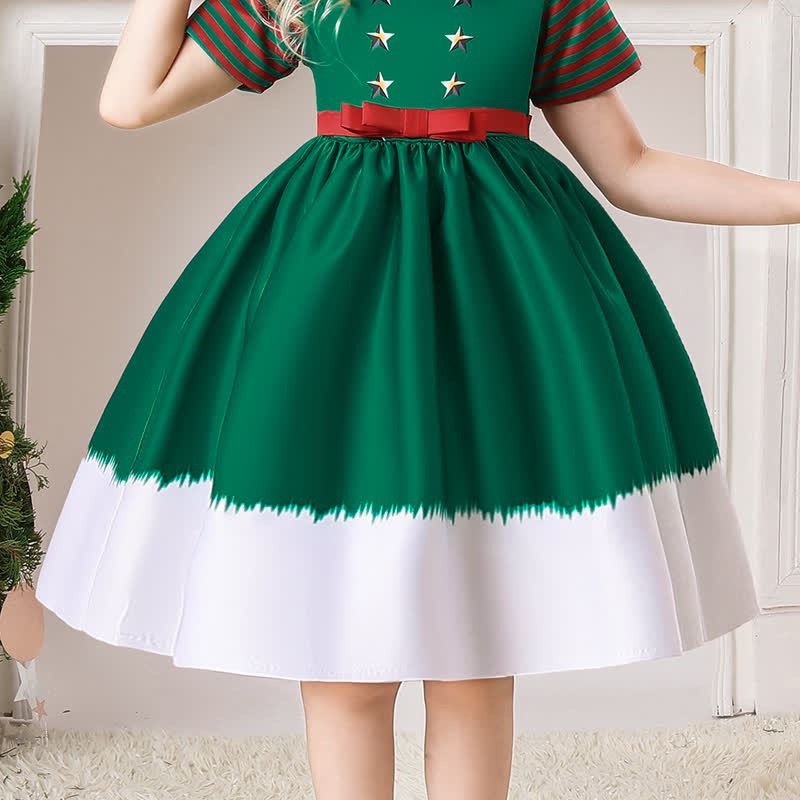  Bow As Shown Mid-long Dresses - image 5