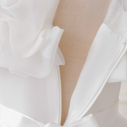 Mesh Bow Floral-embroidered Sleeveless Maxi Dresses - image 13