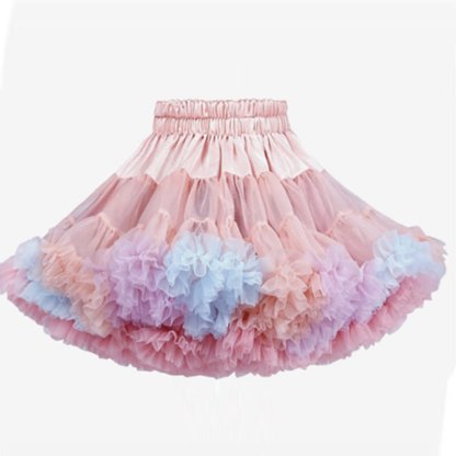 Mesh Ballet Shorts Skirts - Pink - 6Y - image 6