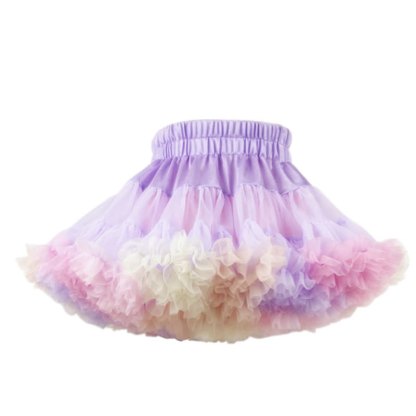 Mesh Ballet Shorts Skirts - Violet Purple - 6Y - image 8