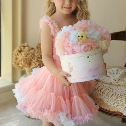 Mesh Ballet Sleeveless Shorts Dresses - image 9