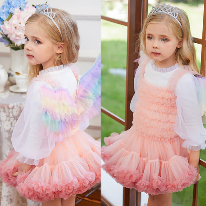 Mesh Ballet Sleeveless Shorts Dresses - image 7