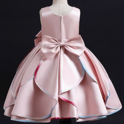 Cotton-Blend Bow Sleeveless Midi Dresses - image 4