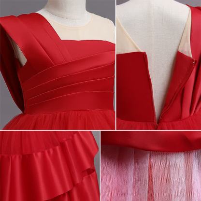 Satin Split Joint Sleeveless Midi Dresses - image 15