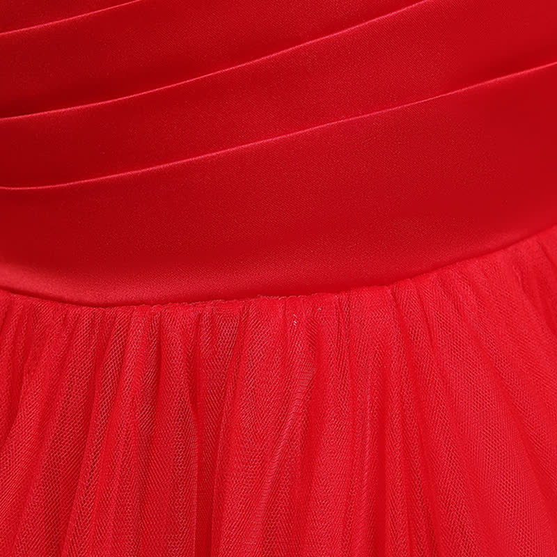 Satin Split Joint Sleeveless Midi Dresses - image 14