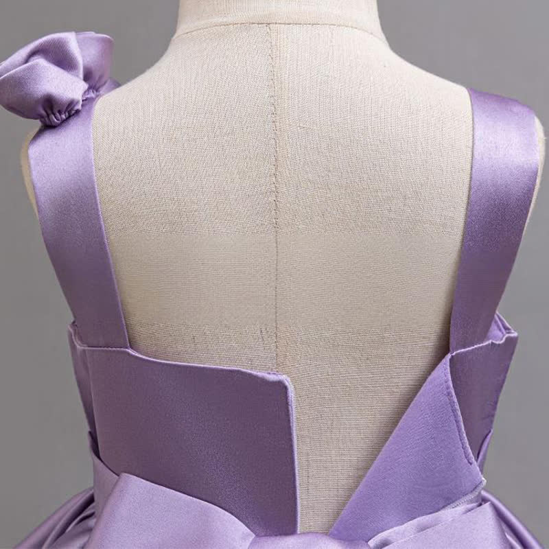 Satin Rosette Sleeveless Midi Dresses - image 5