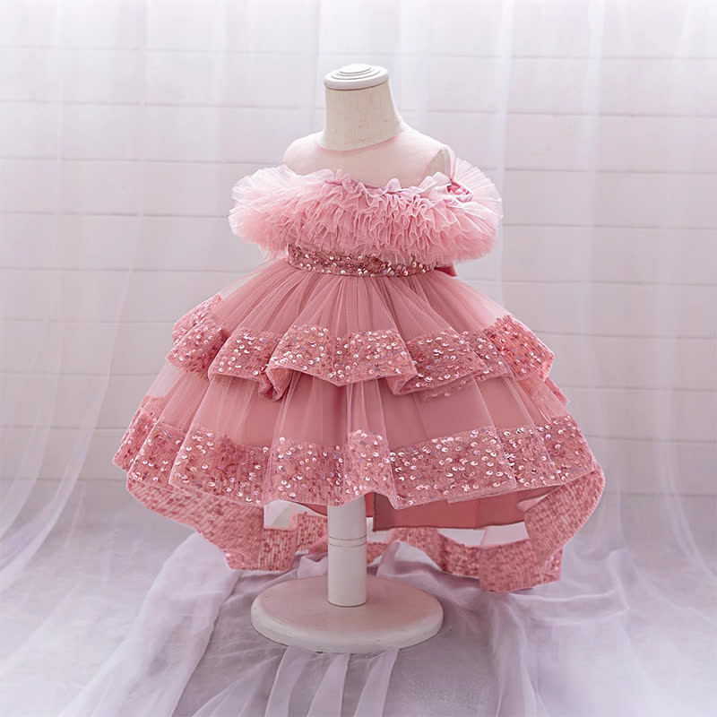 Mesh Bow Sleeveless Midi Dresses - image 2