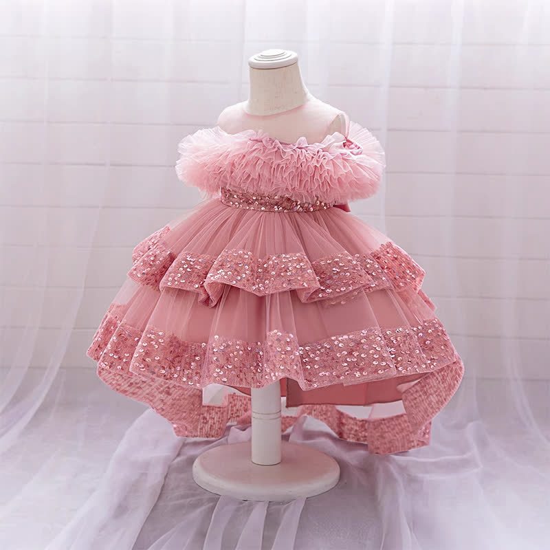 Mesh Bow Sleeveless Midi Dresses - image 2