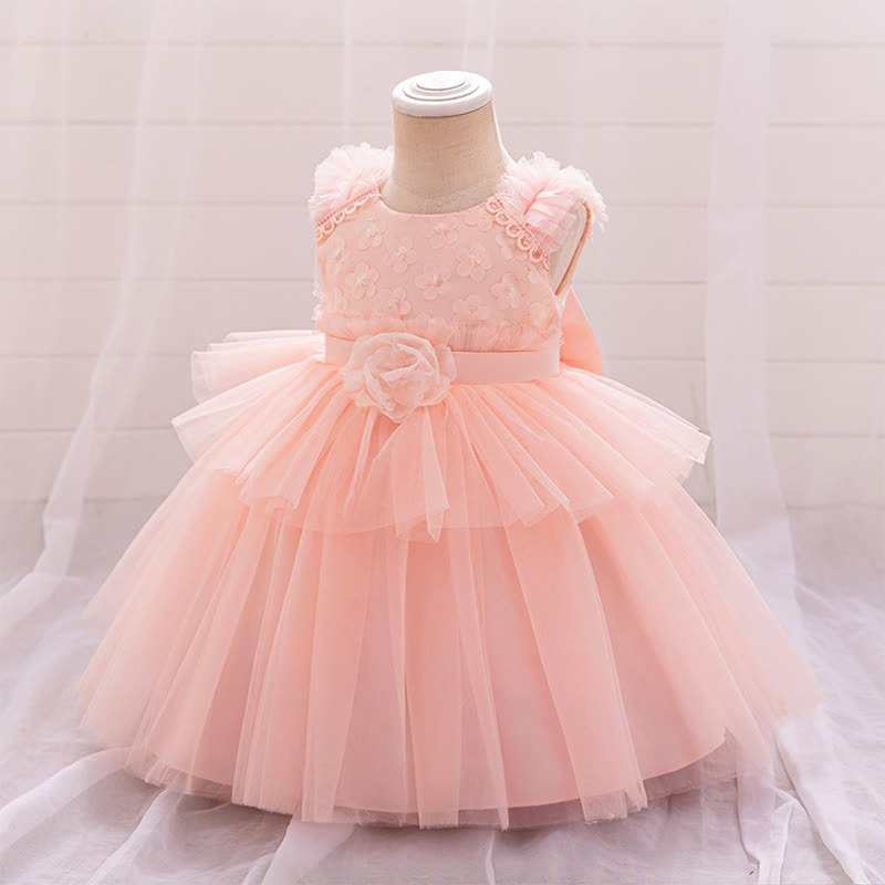 Mesh Rosette Sleeveless Shorts Dresses - image 2