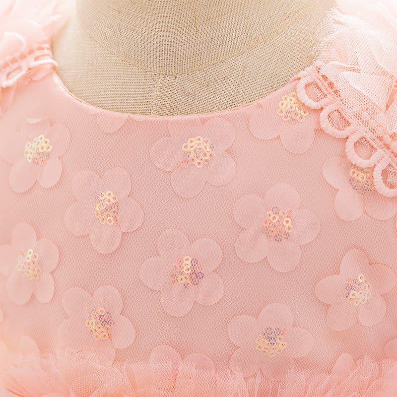 Mesh Rosette Sleeveless Shorts Dresses - image 4