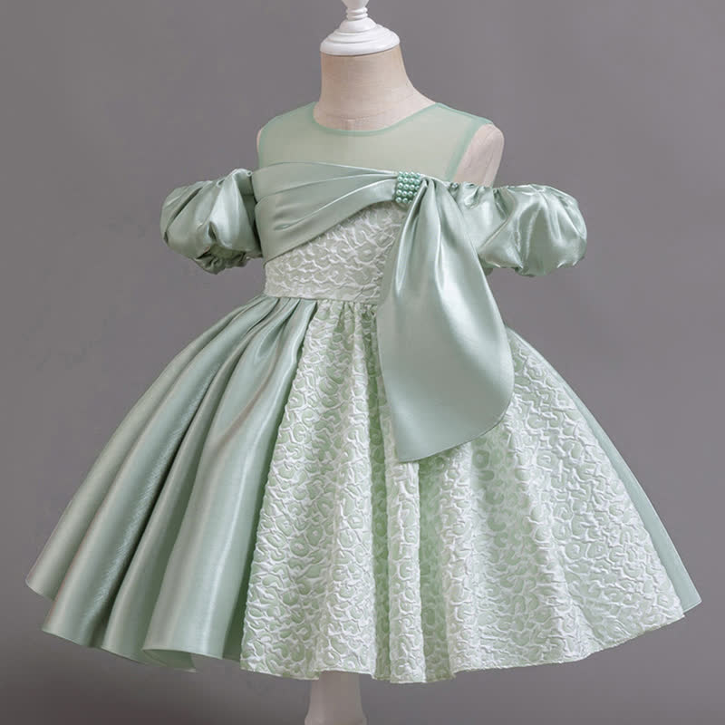 Satin Split Joint Short Sleeve Midi Dresses - image 7