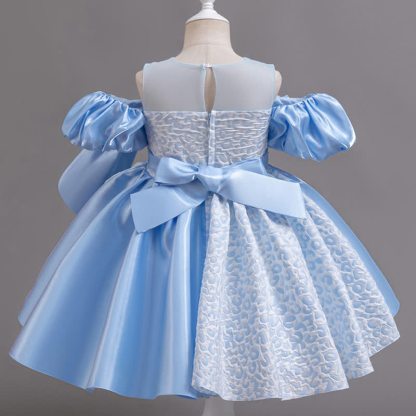 Satin Split Joint Short Sleeve Midi Dresses - image 11