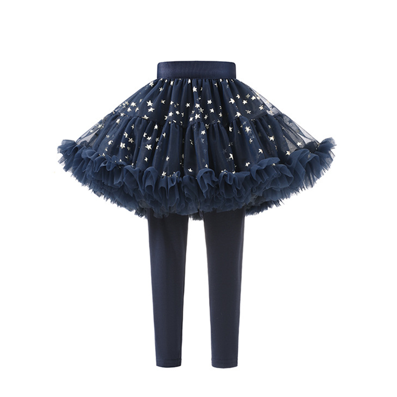 Mesh Stamped Bronzing Ballet Long Dresses - image 8