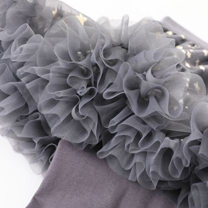 Mesh Stamped Bronzing Ballet Long Dresses - image 26