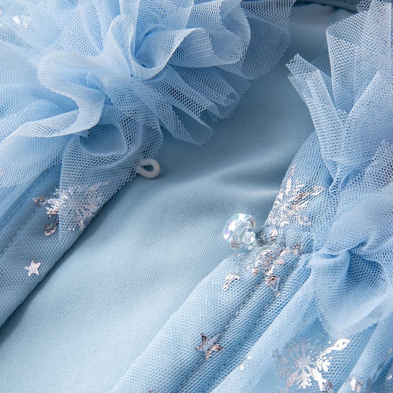 Mesh Stamped Silver Mid-long Outerwear - image 12