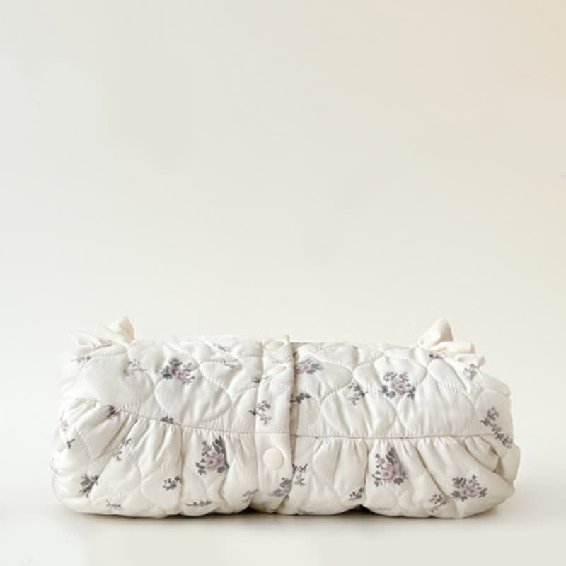 [Archive Sale] Cotton-blend Floral  Sleeveless Mid-long Outerwear - image 10