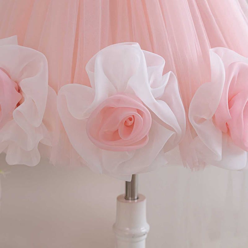 Mesh  Sleeveless Mid-long Dresses - image 7