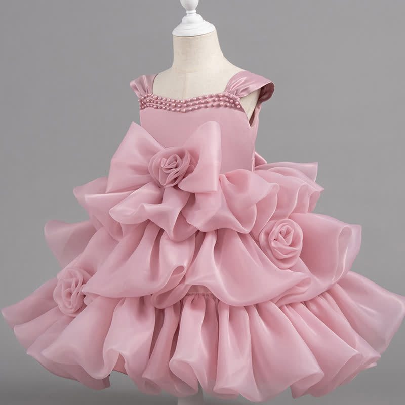 Organza Beaded Sleeveless Maxi Dresses - image 2