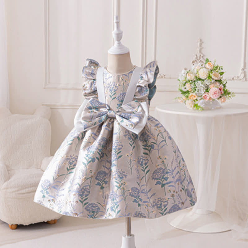 [Archive Sale] Jacquard Bow Maxi Dresses - image 2