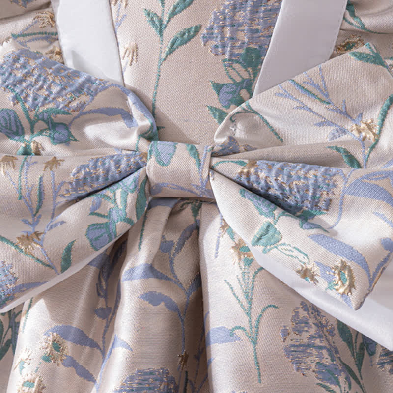 [Archive Sale] Jacquard Bow Maxi Dresses - image 7