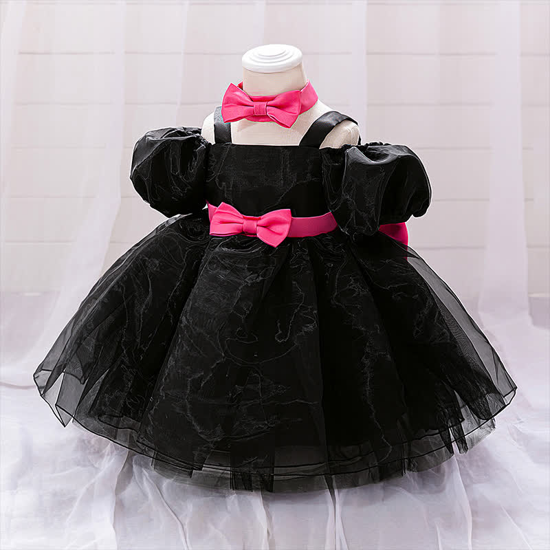 Mesh Bow Short Sleeve Maxi Dresses - image 10