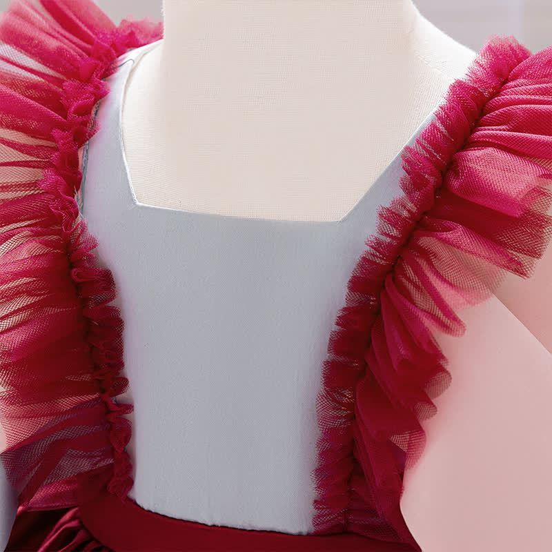 Satin & Mesh Maxi Dresses - image 5