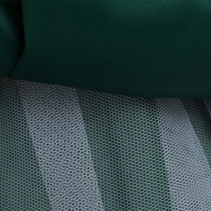 Mesh Lace Glitter Short Sleeve Mid-long Dresses - image 49