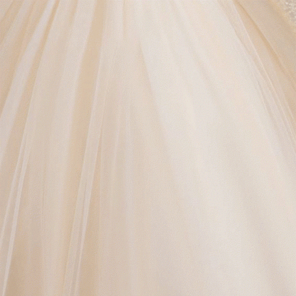 Mesh Lace Rosette Long Sleeve Maxi Dresses - image 29