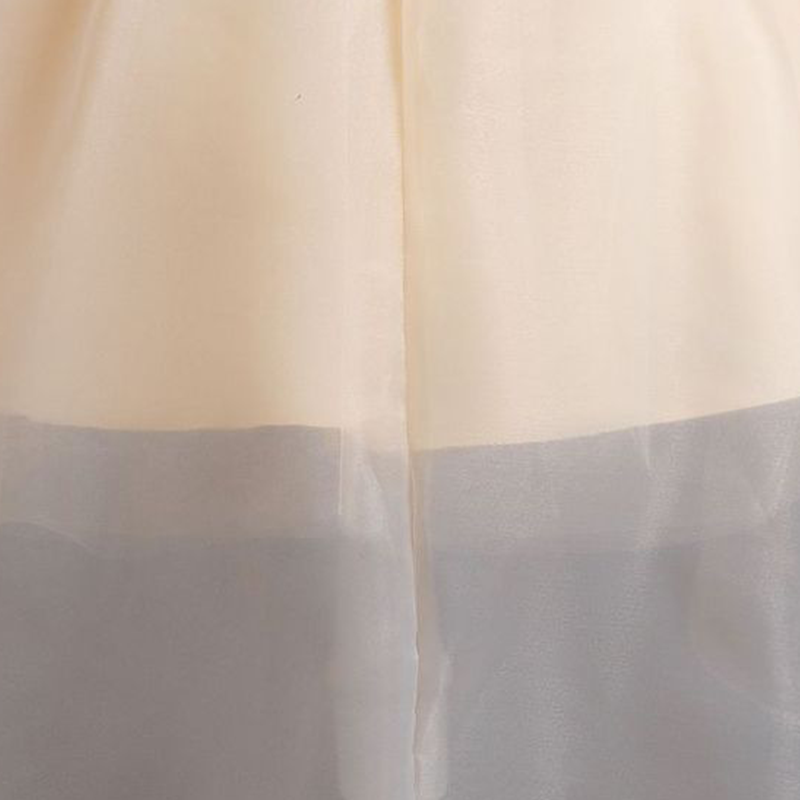 Organza Lace Bow Rosette Short Sleeve Maxi Dresses - image 18