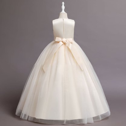 Satin Split Joint Sleeveless Maxi Dresses - image 11