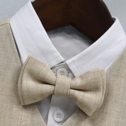 Chemical Fiber Blendlong Sleeveloose5-piece Formal Suit - image 4