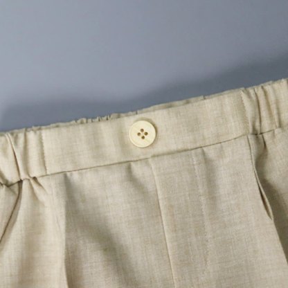 Chemical Fiber Blendlong Sleeveloose5-piece Formal Suit - image 5