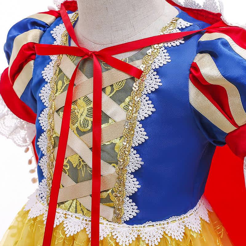 Chemical Fiber Blend Lace Binding Short Sleeve Maxi Dresses - image 5