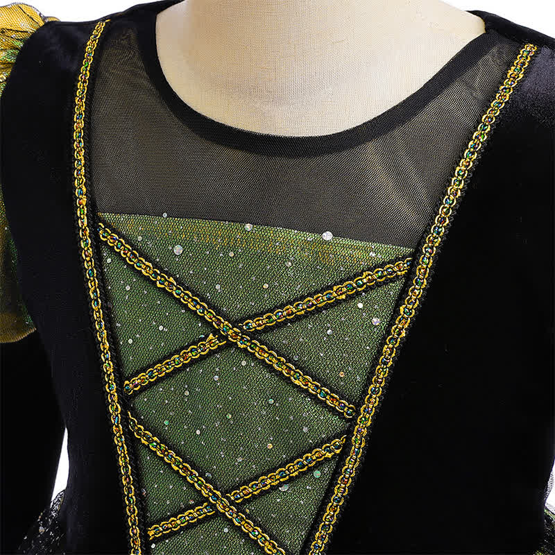 Chemical Fiber Blend Glitter Folds Short Sleeve Mid-long Dresses - image 5