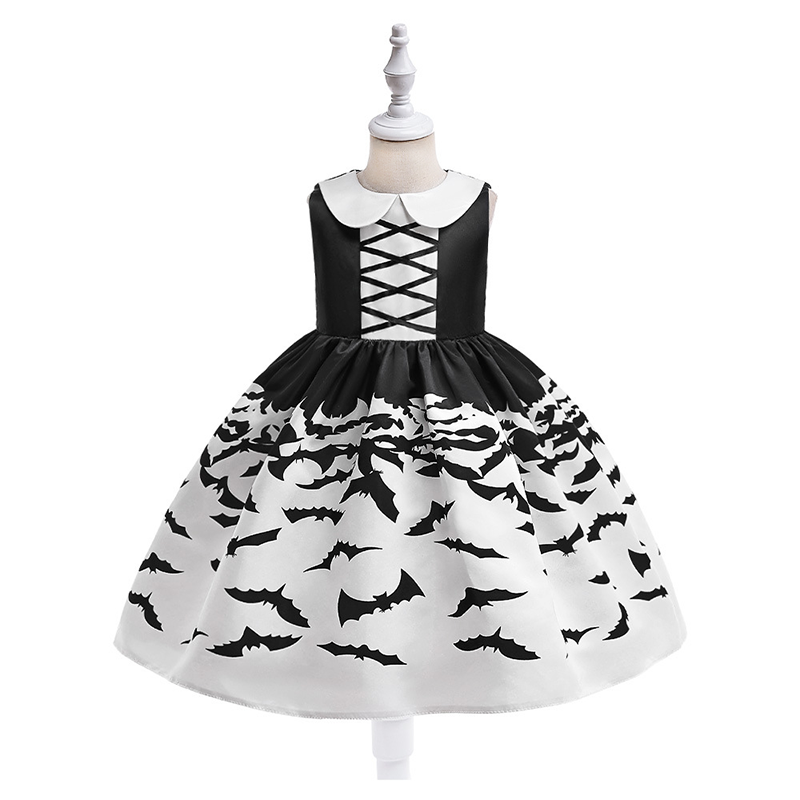 Chemical Fiber Blend Printing Sleeveless Mid-long Dresses - image 6