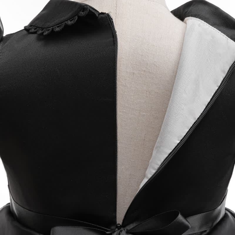 Chemical Fiber Blend Printing Short Sleeve Mid-long Dresses - image 5