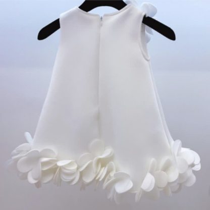 Scuba Knit Rosette Sleeveless Midi Dresses - image 6