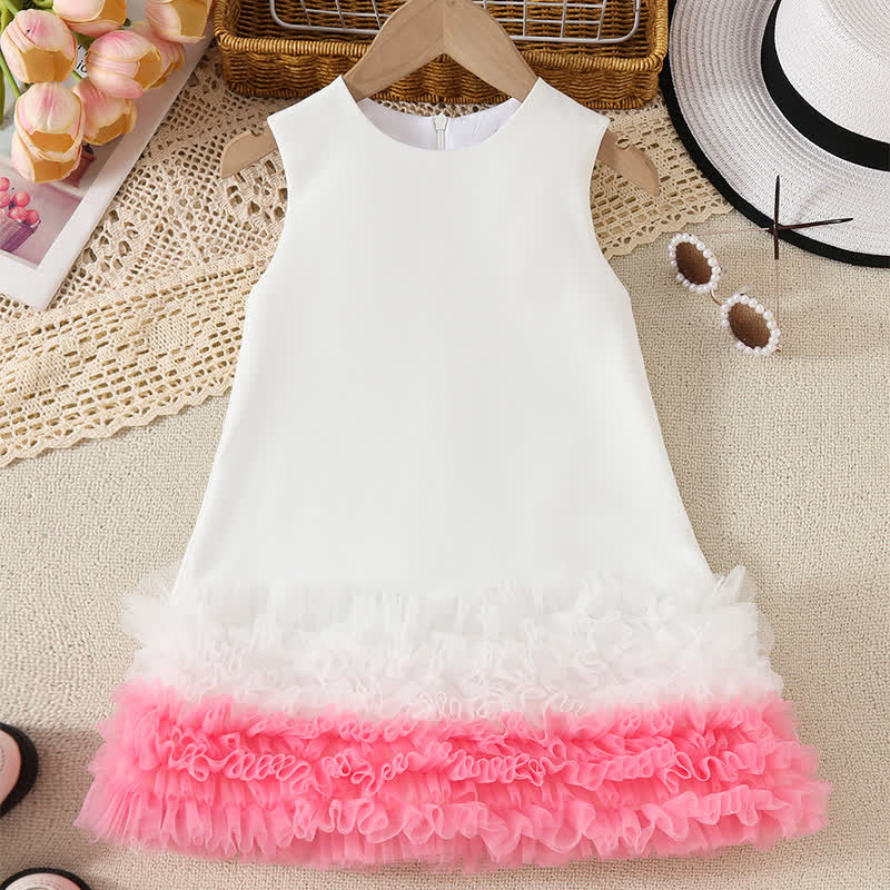 Chemical Fiber Blend Folds Sleeveless Midi Dresses - image 3