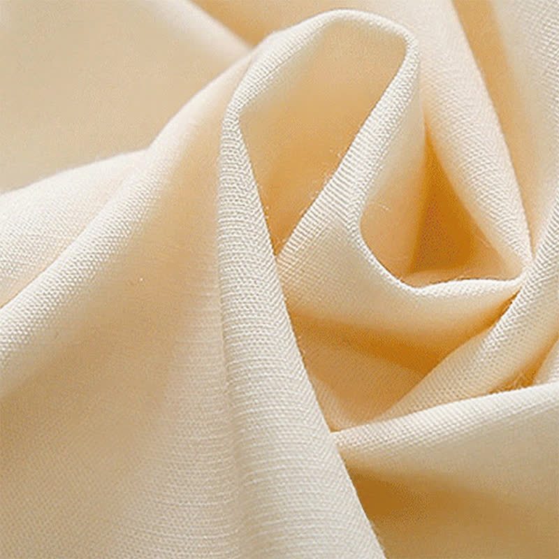 [Archive Sale] Chemical Fiber Blend Stitching Lace Short Sleeve Midi Dresses - image 8