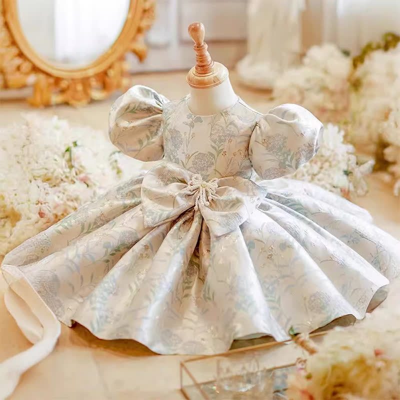   Lace Bow Sleeveless Midi Dresses - image 3