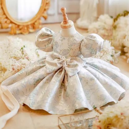   Lace Bow Sleeveless Midi Dresses - image 3